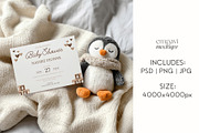 7x5 Landscape Invitation Card Mockup, a Mockup by EmpaviMockups (Thumbnail 4 of 7)