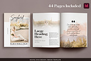 InDesign Health and Wellness eBook, a Marketing Template by Digital Diva Design (Thumbnail 1 of 8)