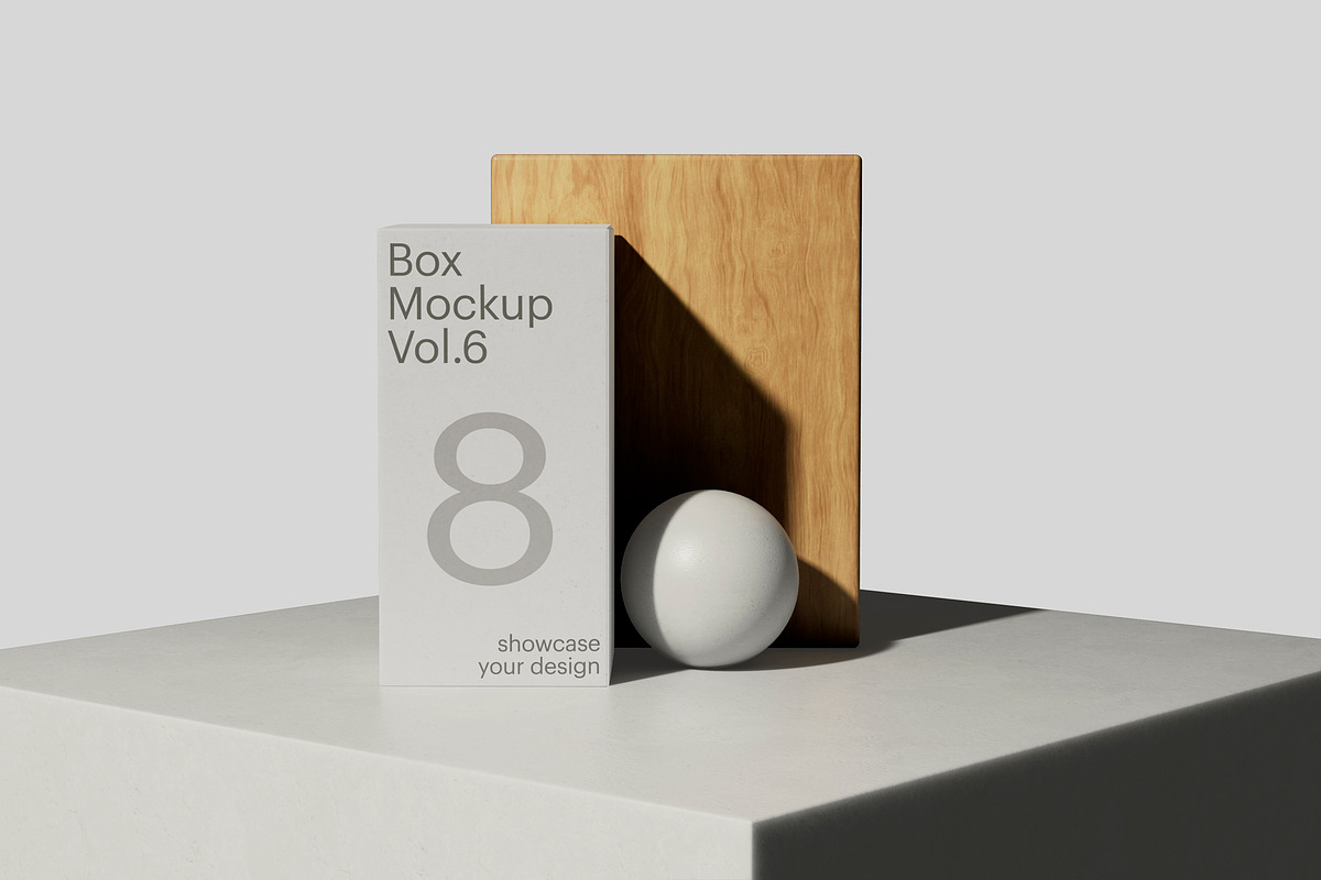 Box Branding Mockup, a Product Mockup by GraphicWave (Photo 2 of 8)