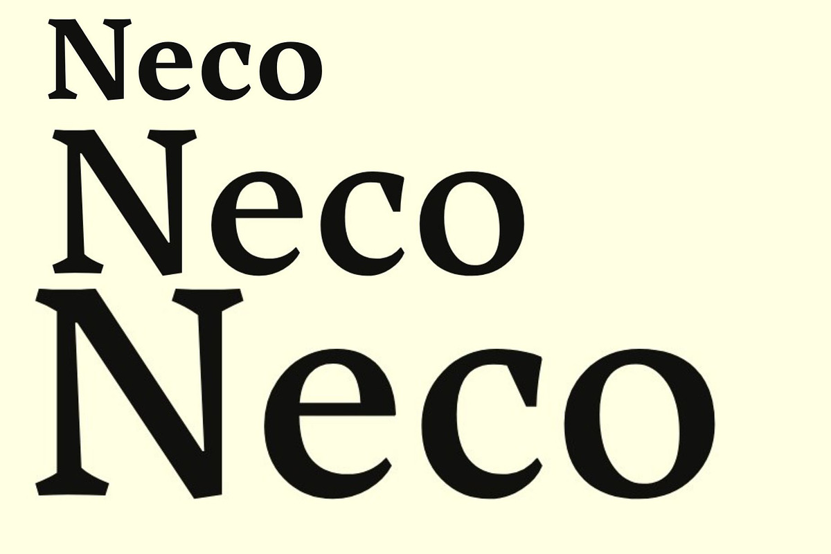 Neko Font, a Serif Font by RAHMAT (Photo 5 of 5)
