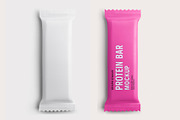 Protein Bar Mockup, a Packaging Mockup by GraphicWave (Thumbnail 2 of 9)