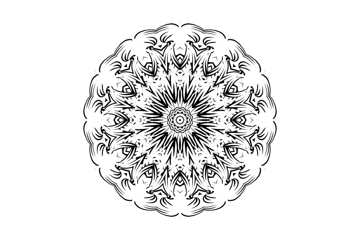High Quality Mandala Clipart Bundle, a Decorative Illustration by NJ Himel (Photo 56 of 103)