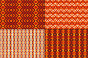 Orange Southwestern Vector Patterns, a Pattern Graphic by Melissa Held Designs (Thumbnail 4 of 4)