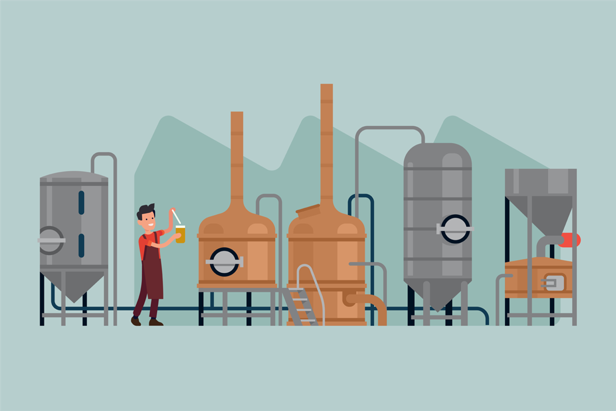 Brewery Graphics Set, a Food Illustration by Masha Tace (Photo 2 of 4)
