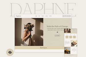 Daphne Squarespace 7.1 Template