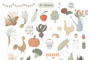 Farmers Market collection, a Graphic by dasha mo (Thumbnail 2 of 9)