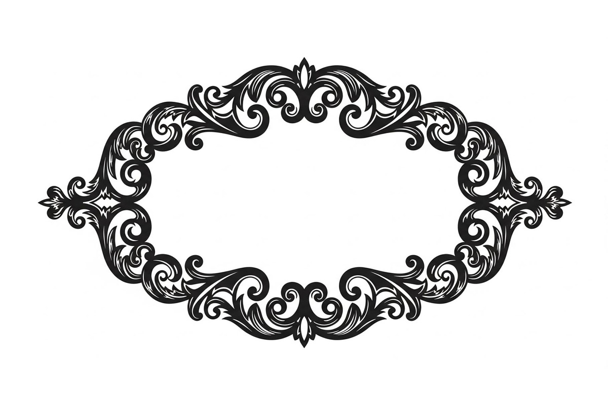 Vintage Ornament Frame Vector Bundle, an Illustration by Creativeshirt (Photo 15 of 51)