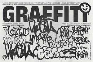 WildLines Graffiti Collection, a Graphic by Vanzyst