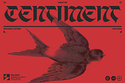 The Red Billionaire (font duo), a Blackletter Font by Rvq Type Foundry (Thumbnail 2 of 9)