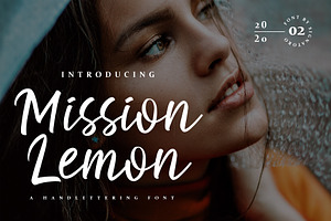 Mission Lemon Handlettering Font