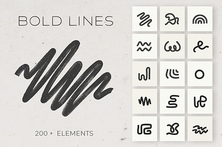 Bold Lines, an Object Graphic by Purrga