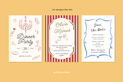 Whimsical Pencil Doodles Clipart, an Object Graphic by Walrus Darya (Thumbnail 3 of 11)