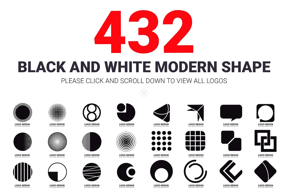 984 Modern Logo Shape, a Branding & Logo Template by Toonsteb (Photo 5 of 18)