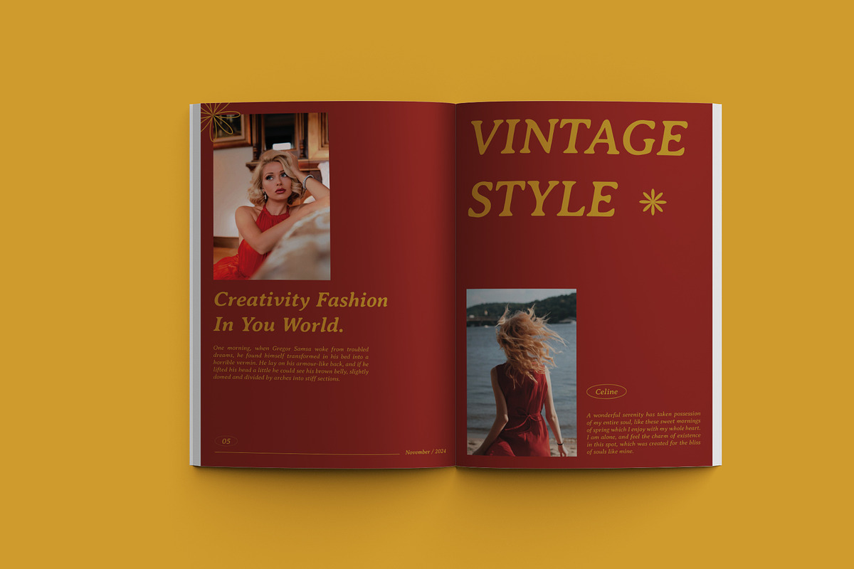 Fun Creative Fashion Magazine, a Magazine Template by Neermana (Photo 7 of 10)