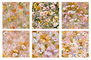 Impressionist Floral 24 Patterns Set, a Pattern Graphic by LoveDesignShop (Thumbnail 4 of 11)
