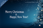Background with Christmas tree., a Decorative Illustration by KENO Mascots (Thumbnail 4 of 4)