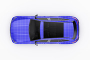 2027 Sport SUV Mockup Set, an Advertising Mockup by Halal Graphic Studio (Thumbnail 10 of 12)