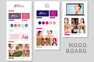 Brand & Mood Board Design Template