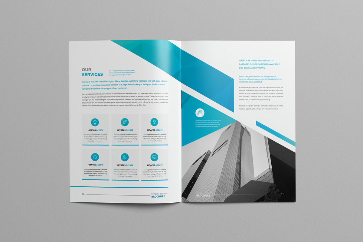 Company Business Brochure A4, a Brochure Template by Pro-Gh (Photo 6 of 9)