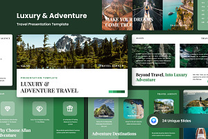 Elegan Travel Adventure Presentation, a Presentation Template by twinstd