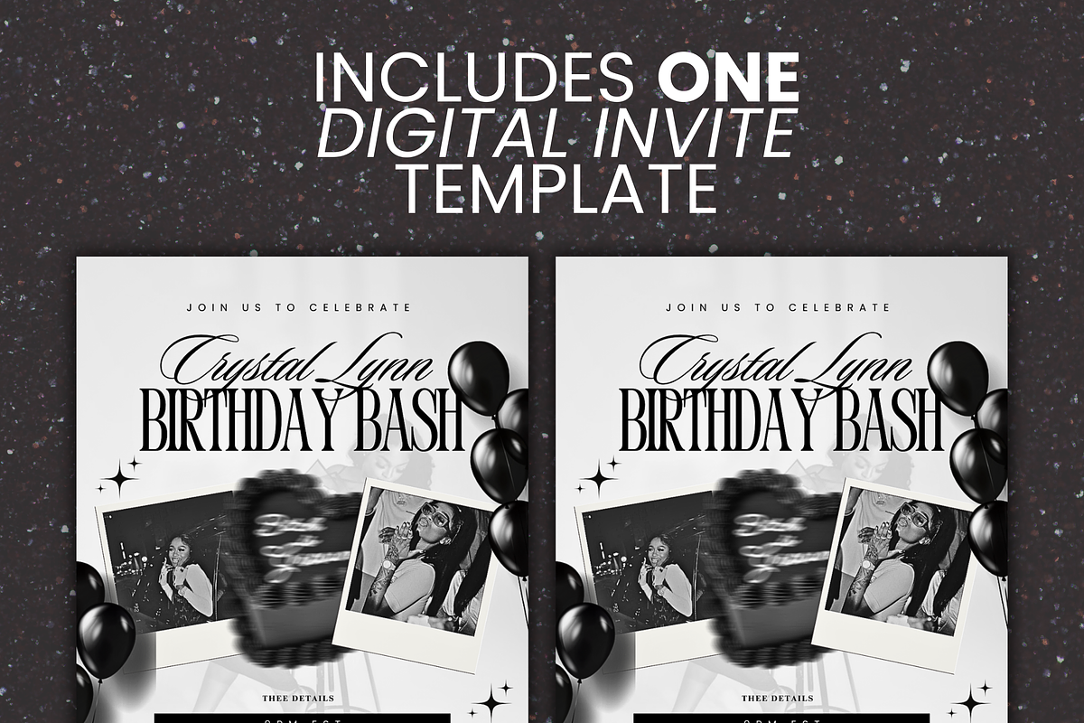 Canva Birthday Celebration Flyer, a Social Media Template by Lux Logo Studios (Photo 9 of 9)