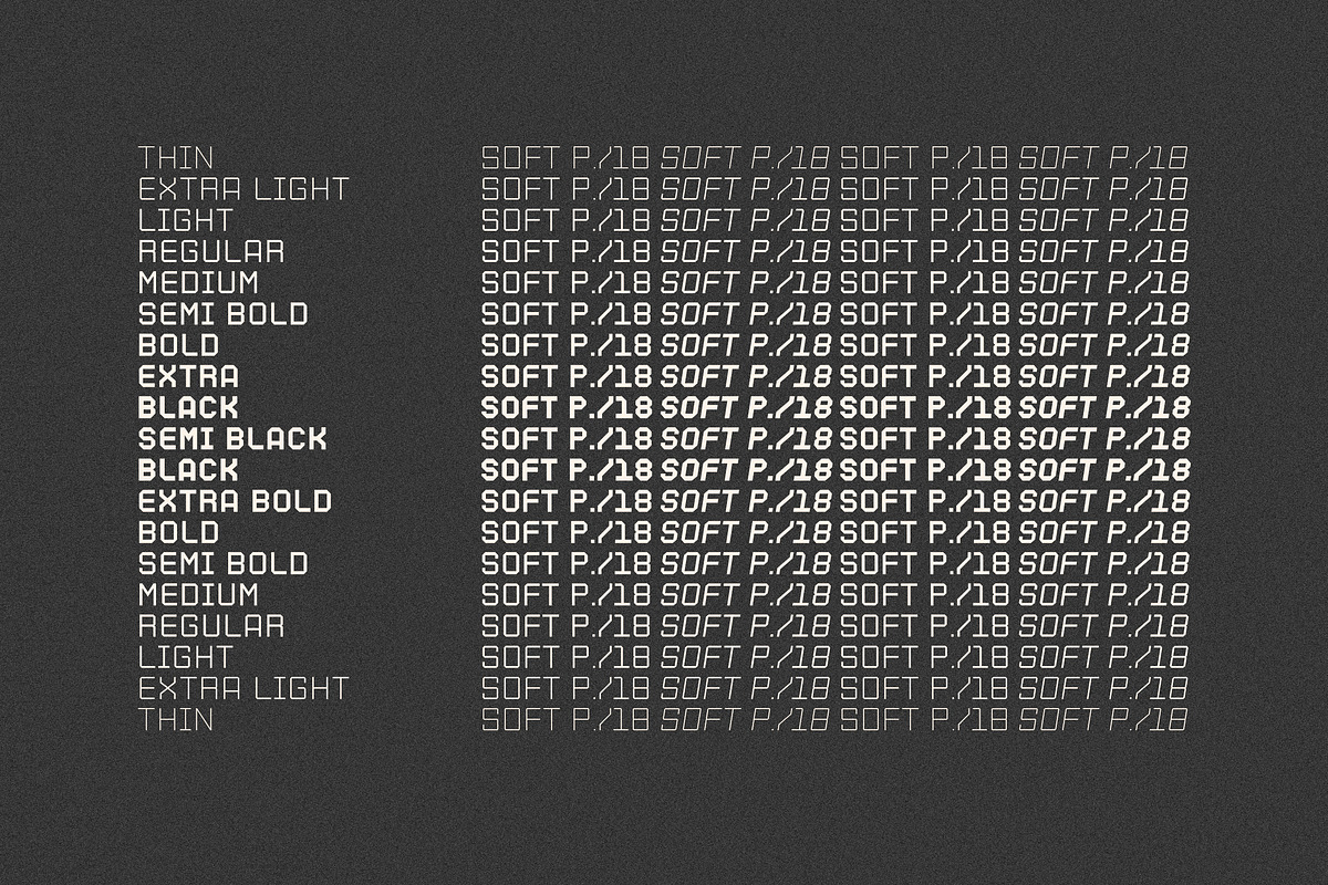 P18 Soft, a Sans Serif Font by OWL KING (Photo 6 of 7)
