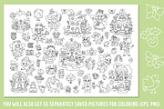 Woodland fairy coloring games, an Education Illustration by Lexi Claus (Thumbnail 13 of 17)