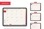 Life+ Supr Undated Digital Planner, a Presentation Template by Bichin (Thumbnail 3 of 9)