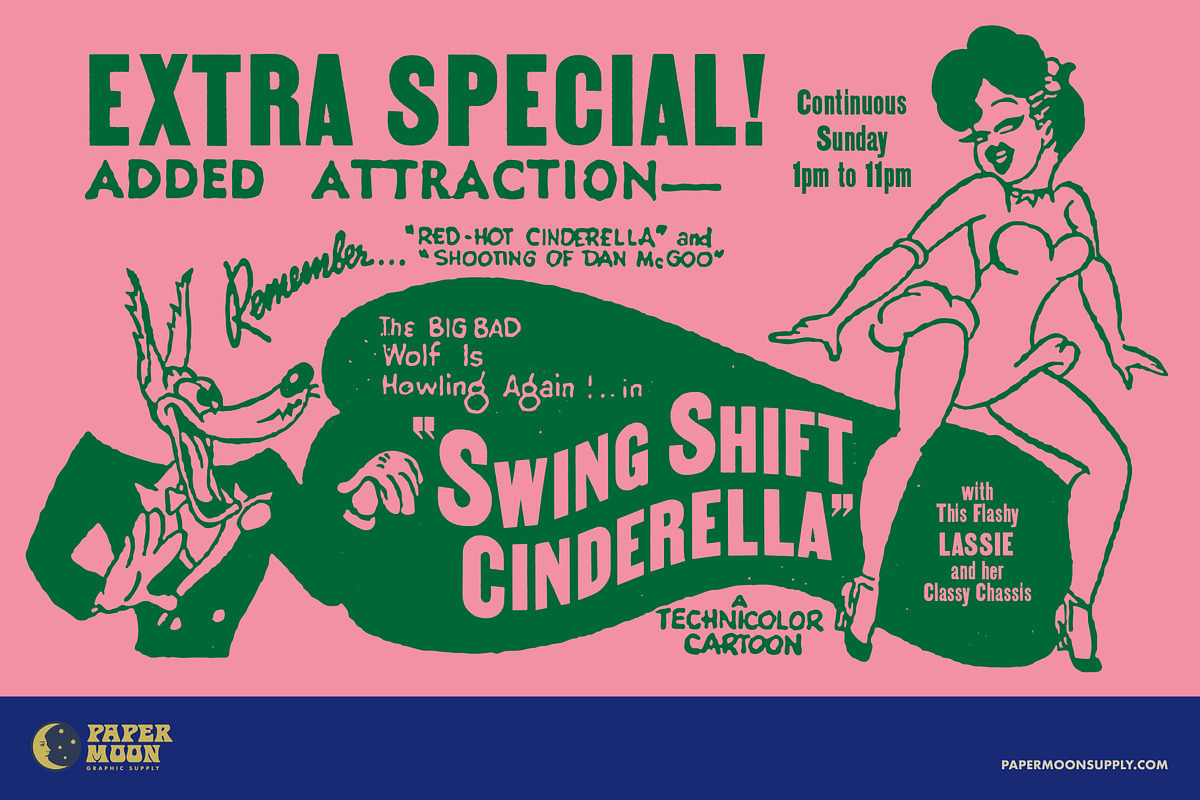 Ludington Vintage Letterpress Font, a Sans Serif Font by Paper Moon Graphic Supply (Photo 9 of 9)