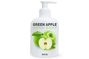 Cut green apples, an Object Graphic by Fruits+Veggies (Thumbnail 4 of 4)