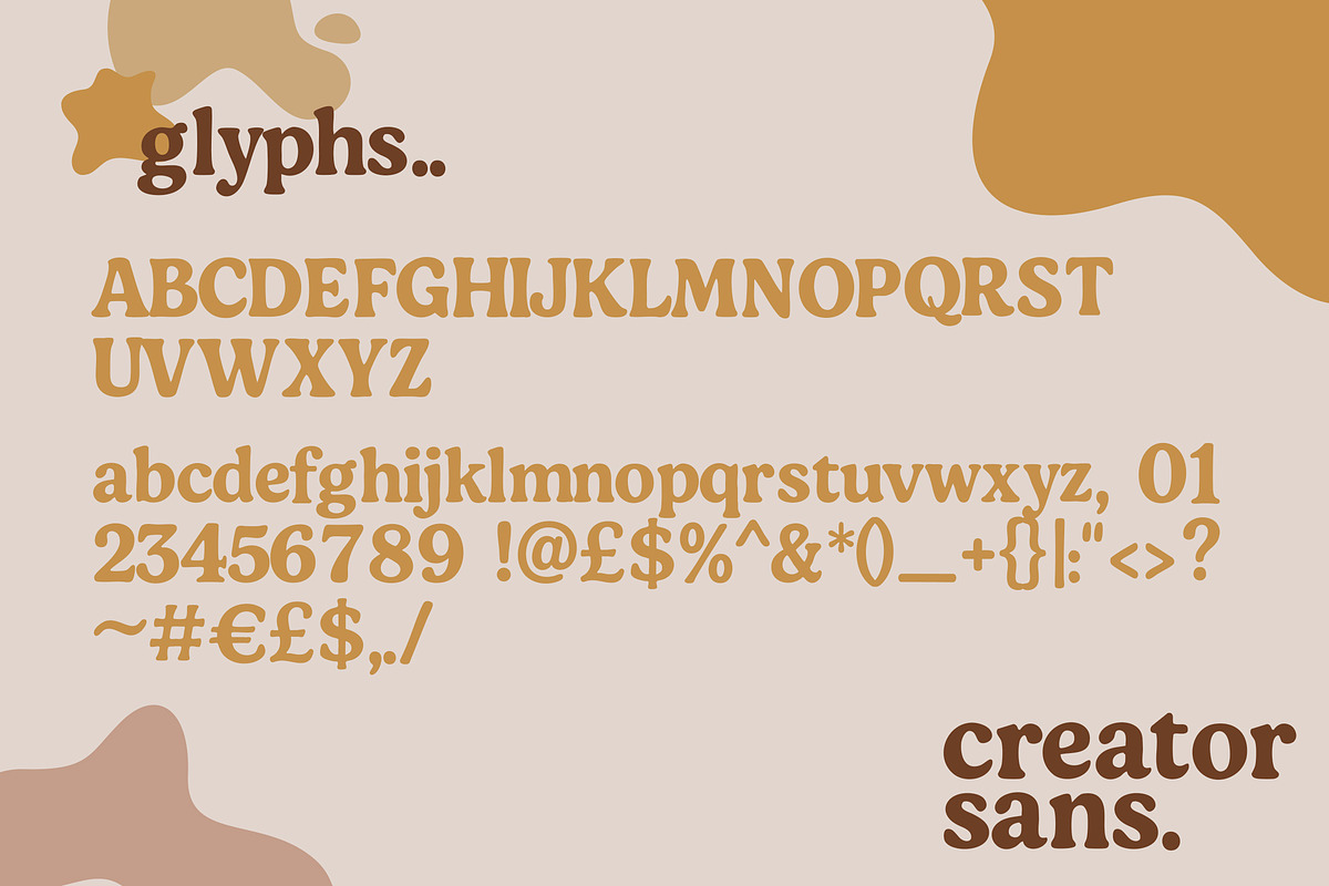 Creator Sans - Bold Display Font, a Slab Serif Font by Layerform (Photo 5 of 5)