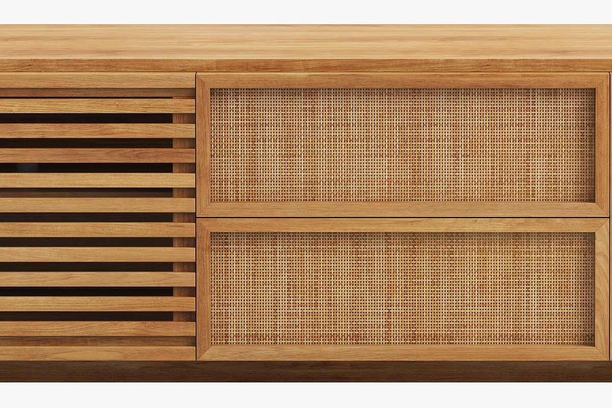 Joybird Lois Media Console, a Furniture 3D Model by 3dmitruk (Photo 3 of 10)