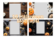 Halloween Invites & Mockups, an Invitation Template by Sunny Jar Designs (Thumbnail 2 of 4)