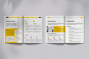 Business Plan | Canva & InDesign, a Brochure Template by Orcshape Studio (Thumbnail 5 of 12)