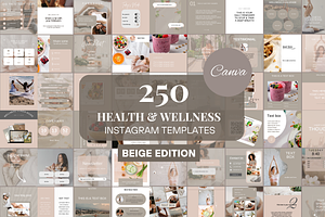 250 Wellness Instagram Template