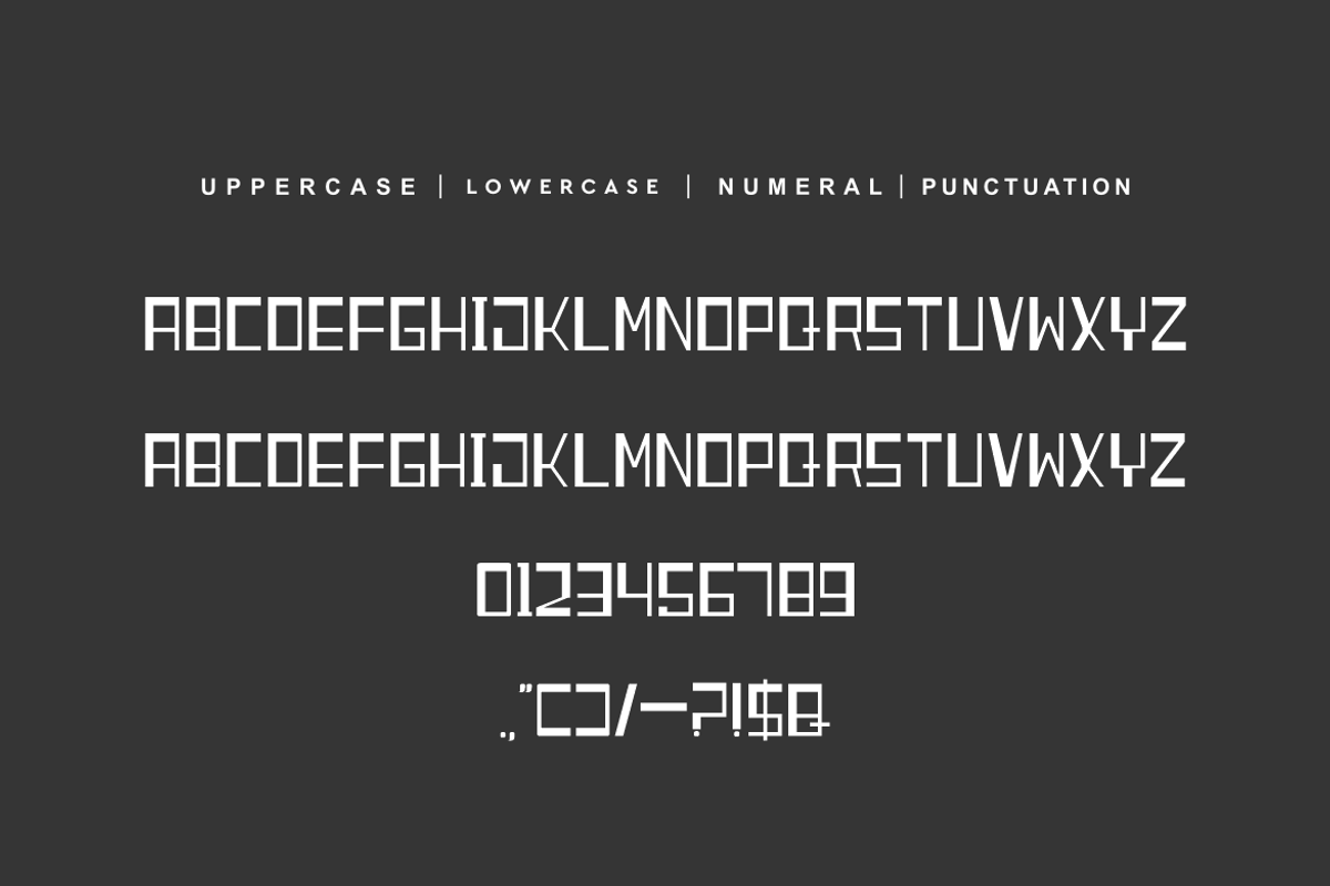 Metro Millenium, a Sans Serif Font by alon kelakon (Photo 6 of 6)