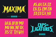 Arcade Funk Typeface, a Serif Font by alit design (Thumbnail 12 of 20)