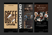 IG Story Templates Caffe Style, a Social Media Template by Al Pavo Studio (Thumbnail 3 of 3)