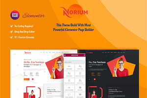 Norium Portfolio WordPress Theme