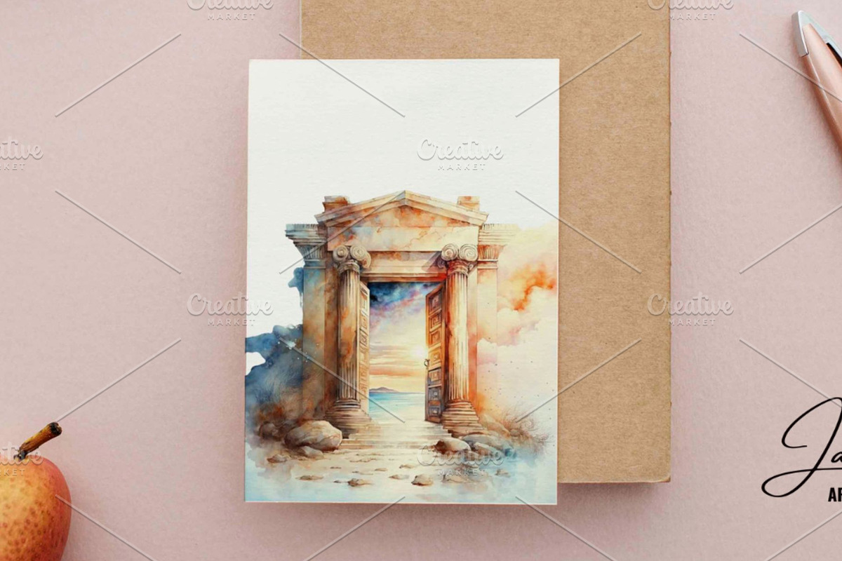 Greek Mythology Clipart PNG Bundle, an Illustration by Jalina Clipart Studio (Photo 2 of 9)