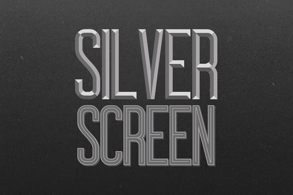 Oblivium layered font, a Font by Amber Nest Design (Photo 3 of 9)