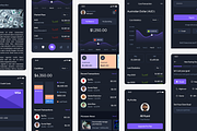 Finwallet - Finance Mobile App, an UI Kit Template by pickolabstudio (Thumbnail 6 of 6)