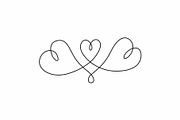 Set of Infinities Love and Lettering, a Decorative Illustration by Anastasiia_Dzhioeva (Thumbnail 3 of 4)
