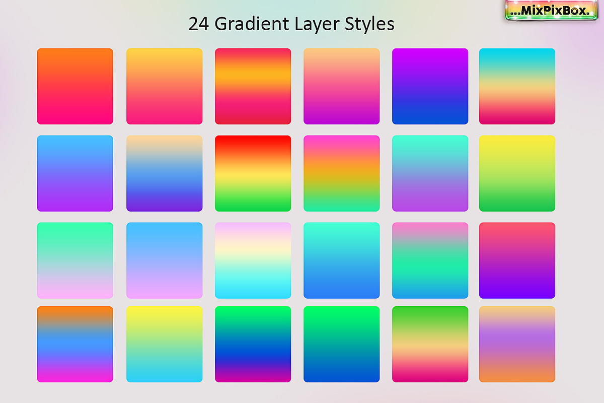 Sparkling Glossy Layer Styles for PS, a Layer Style Add-On by MixPixBox (Photo 5 of 10)
