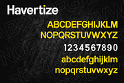 Havertize, a Sans Serif Font by Fachranheit Studio (Thumbnail 8 of 9)