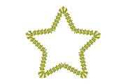 Star icon design template, a Decorative Illustration by Sumberpangan (Thumbnail 1 of 3)