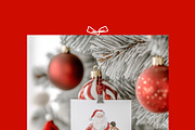 Merry & Bright Christmas Card Mockup, a Product Mockup by NikiArts (Thumbnail 12 of 17)