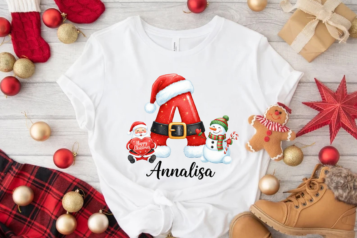 Personalized Christmas Ornaments PNG, an Illustration by DreamArtGraphic (Photo 5 of 5)