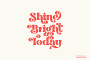 Bright Stars - A Serif Display, a Serif Font by SaktiAvellin (Thumbnail 5 of 13)