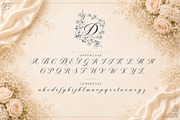 Difarina Sweet Monogram, a Handwritten Font by Yoga Letter (Thumbnail 5 of 6)